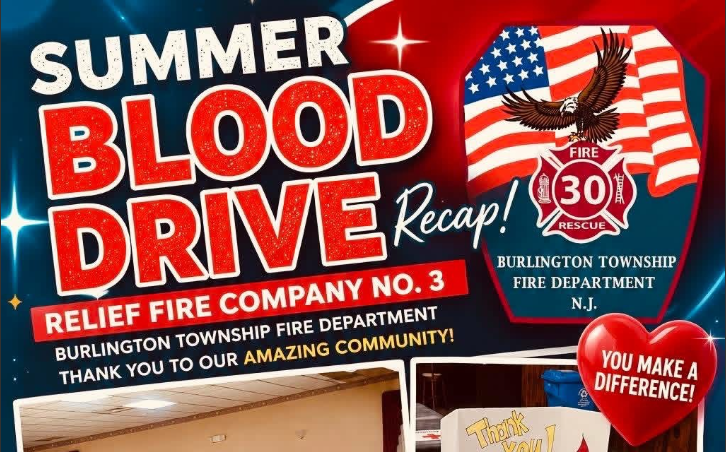 Community Recap: Relief Fire Company No. 3 Hosts Successful Summer Blood Drive